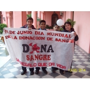 DONAR SANGRE, TAMBIÉN SALVA VIDAS - Proyecto institucional (6to. grado A y B)
